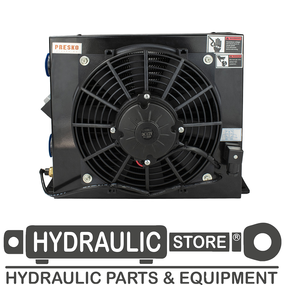 AH1012T-CA DC24V Маслен охладител 100л/мин 24V PRESKO