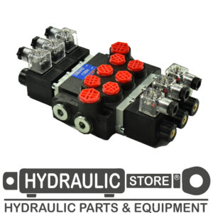 Хидравличен разпределител 3 секции 40л 12v PRESKO